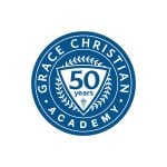 Grace Christian Academy - 50 Year Logo - ROUND